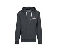 Ellesse Full Zip Hoodie Dark Grey Marl UK L