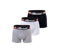 ellesse Grillo Fashion 3P SBMA2207 Men's Boxer Shorts Underwear, Black / grey / white, S