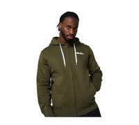 Ellesse Mens Klemerio Full Zip Hoodie Khaki L