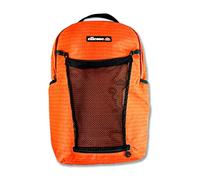 ellesse Laptop Backpack PC Computer Laptop Travel Airplane Hand Baggage Work University Waterproof Sports Helmet Mesh Water Resistant for Men Women (Orange)