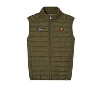 Ellesse Men BARDY Quilted Gilet Vest Stand Collar Zip, Sleeveless Casual