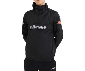 Ellesse Mens Acera Overhead Hooded Jacket - Black - S - Black - 100% Mixed