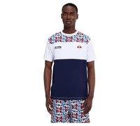 Ellesse Men's Block AOP T-Shirt, Multicoloured