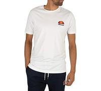 Ellesse White Short Sleeve T-Shirt Men's Casual Regular Fit Top