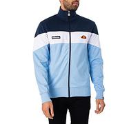 ellesse Men's Caprini Jacket, Navy/Light Blue/White, XS UK