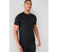 Ellesse Mens Cassica T-Shirt, Black, Size L, Men Black