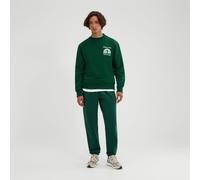 Ellesse Mens Graphic Sweatshirt Run Club Di Corsa Sweat Dark Green