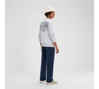 Ellesse Men's Club Di Corsa Sweatshirt in Light Grey | Size: XS Ellesse Light Grey XS