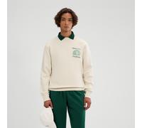 Ellesse Mens Club Di Corsa Sweatshirt (Off White) - Size Large