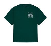 Ellesse Mens Club Di Corsa T-Shirt (Dark Green) Cotton - Size 2XL