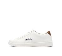 ellesse Men's Defender White/Brown Sneakers, white, 10 UK