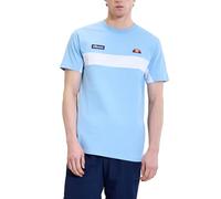 ellesse Men's Dinelli Short Sleeve T-Shirt, Light Blue, L