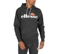 Ellesse Men's Gottero Hoody, Dark Grey Marl, S UK