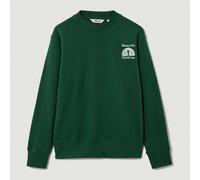 Ellesse Mens Graphic Sweatshirt Run Club Di Corsa Sweat Dark Green