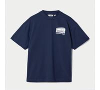 Ellesse Mens Graphic T-Shirt Suaven Relaxed Fit Tee Navy