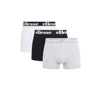 Ellesse Mens Boxer Shorts Hali Underwear 3 Pack Multi Black Grey White