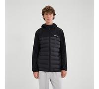 Ellesse Mens Hybrid Jacket Cassiano Full Zip Softshell Puffer Jacket Black