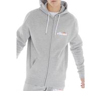 Ellesse Mens Light Grey Marl Klemerio Full Zip Hoodie