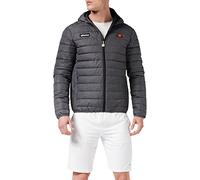 ellesse Men's Lombardy Padded Jacket, Dark Grey Marl, XXL