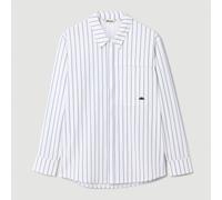 Ellesse Mens Longsleeve Shirt Revonali Stretch Woven Shirt Off White