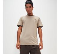 Ellesse Men's Medunitos T-Shirt Brown Cotton Casual Crew Neck Tee Top