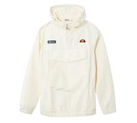 Ellesse Mens Mont 3 Overhead Jacket - Off White - S - Off White - 100% Cotton