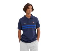 Ellesse Mens Muccia Pique Polo Shirt (Navy/Blue) Cotton - Size Small
