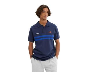 Ellesse Mens Muccia Pique Polo Shirt - Navy/Blue - Navy/Blue - M - 100% Cotton