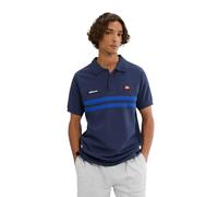 Ellesse Mens Muccia Pique Polo Shirt - Navy/Blue - Navy/Blue - S - 100% Cotton