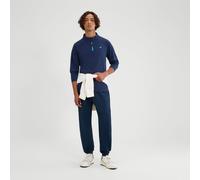 Ellesse Men's Musica 1/4 LS Tee in Navy | Size: Small Ellesse Navy S