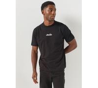 Ellesse Men's Ollio Logo T-Shirt, Black, Size L, Men Black