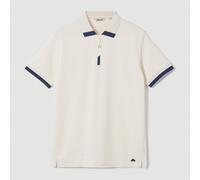 Ellesse Mens Polo Shirt Kelvias Zip Polo Shirt Off White