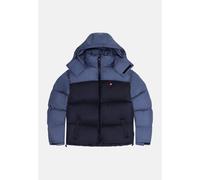 Ellesse Mens Puffer Jacket Dappiani Hooded Padded Jacket Black Grey