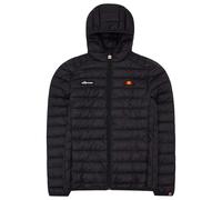 Ellesse Mens Puffer Jacket Lombardy Padded Jacket Anthracite Black