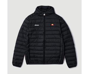 Ellesse Mens Puffer Jacket Lombardy Padded Jacket Anthracite Black