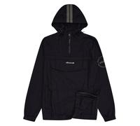 Ellesse Mens Pullover Jacket Cologne Overhead Jacket Black