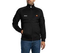 Ellesse Mens Track Jacket Rimini Track Top Black Mono