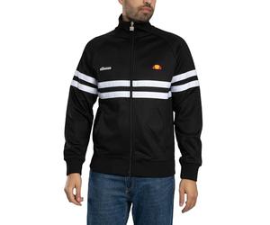 Ellesse Men's Rimini Track Jacket, Black/White, M