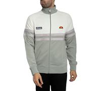 Ellesse Men's Rimini Track Jacket, Sage/Off White, S