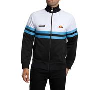 Ellesse Men's Rimini Track Jacket, White/Blue/Black, L