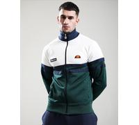 Ellesse Mens Rimini Zip Up Track Top Vintage Casual Tracksuit Jacket Green White
