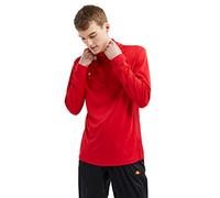 ellesse Mens Rolbi 1/2 Zip Sweater - Red - S