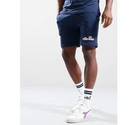 Ellesse Mens Shorts Silvan Navy Logo Retro 80s Gym Training Summer Cotton