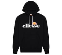 Ellesse Mens Sl Gottero Oh Hoody Sweatshirt - Black Cotton - Size Large