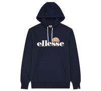 ellesse Men's SL Gottero Pullover Hoodie, Blue, 3XL