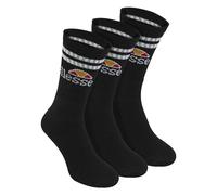Mens Sport Socks by Ellese - 3 Pack Cotton Rich Vulloni Jacquard Logo