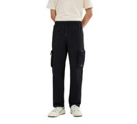 Ellesse Mens Squadron Cargo Trousers - Black - Black - L - 95% Polyamide/5% Elastane