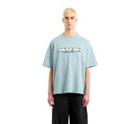 Ellesse Mens Squadron T-Shirt (Blue Fog) - Sky Blue Cotton - Size X-Small