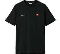 Ellesse Mens T-Shirt Floran Crew Neck Logo Branded Tee in Black