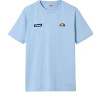 Ellesse Mens T-Shirt Floran Crew Neck Logo Branded Tee Light Blue
